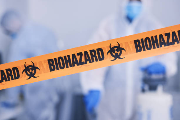 Professional Infectious Disease Decontamination technician working in Stockbridge, GA